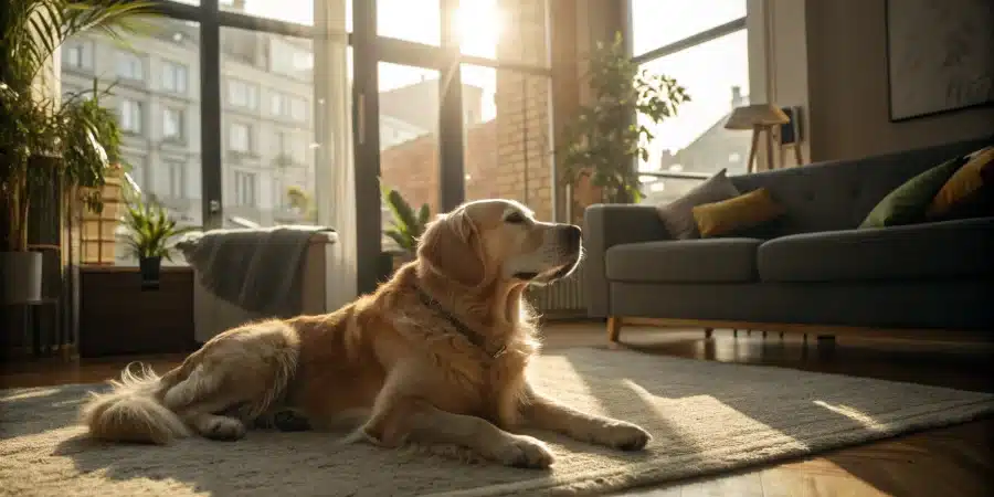chien appartement